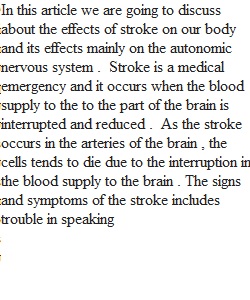 Nervous system and special senses